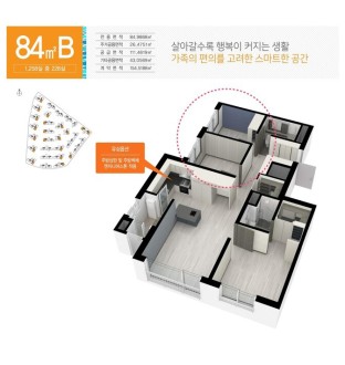 84㎡ B